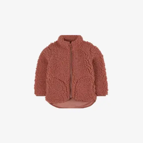 Dayton Teddy Fleece Jacket Burnt