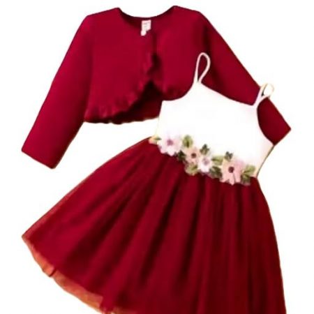 Beautiful Girls Party Frock | Premium Baby Girl Dress for Birthday, Festive & Special Occasions