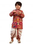 AJ DEZINES Kids Ethnic Wear Pure Cotton Dhoti Kurta Set For Boys