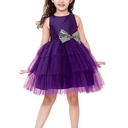 A.T.U.N. (ALL THINGS UBER NICE) Girl Fit and Flare Knee-Length Dress