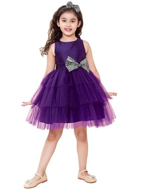 A.T.U.N. (ALL THINGS UBER NICE) Girl Fit and Flare Knee-Length Dress