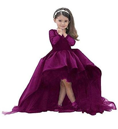 TILISM One Shoulder Red Dress Fluppy Gown