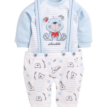 BABY GO Designer Half Sleeve Dungaree for Baby Boys