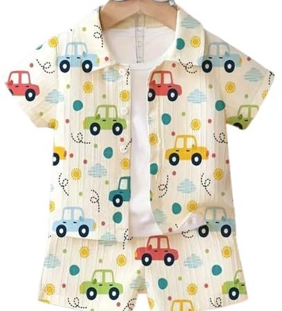 BareBliss fashionable baby Boys Co ord Dress Set | Stylish Kids Clothing for Party, Wedding & Casual Wear | Regular Fit | 2-Piece Outfit Set