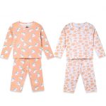 The Mom Store Baby and Kids Cotton Printed Pyjama Set Combo | Printed | Cotton | Nightwear | Sleepwear | Trendy Nightsuit Set for Boys and Girls