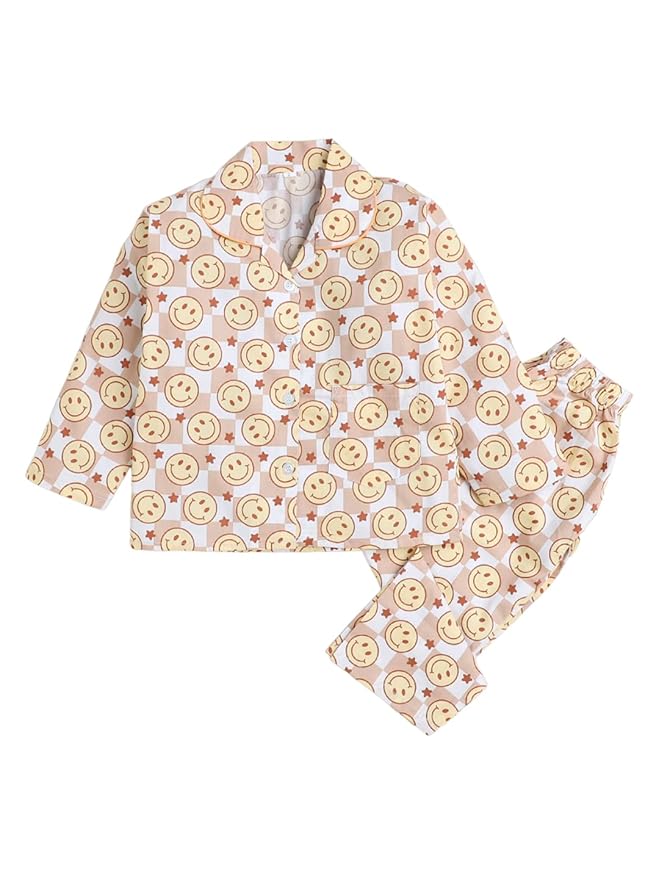 The Magic Wand Cotton Full Sleeves Printed Night Dress for Boys & Girls, Night Suit/Nightdress/Sleepsuit/Sleepwear/Nightwear Combo Set