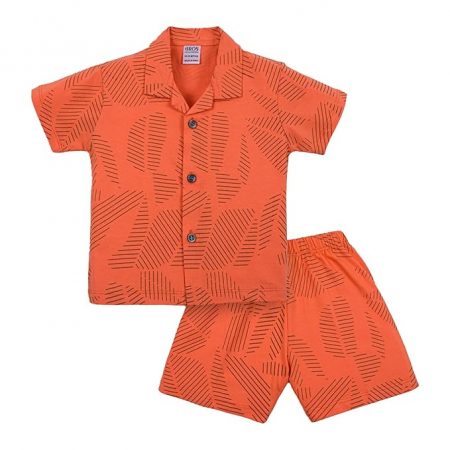 3BROS Baby Boys & Baby Girls Pure Cotton Clothing Set Casual Half Sleeves Shirt with Shorts Set For Boys & Girls