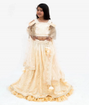 Beige Ombre Lehenga Set